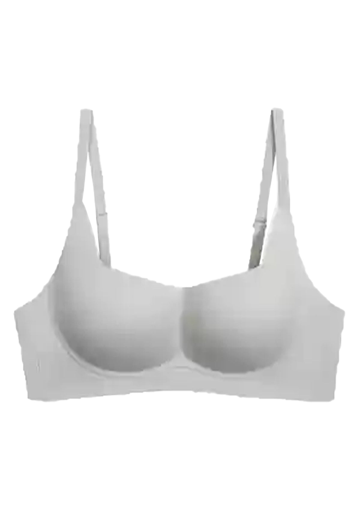 Women's Half Cup Wireless Push-Up Bra - Comfortable Breathable Nylon Spandex Lingerie for Small Bust - Nude, Black, Silver Gray, Brown - Sizes S, M, L, XL