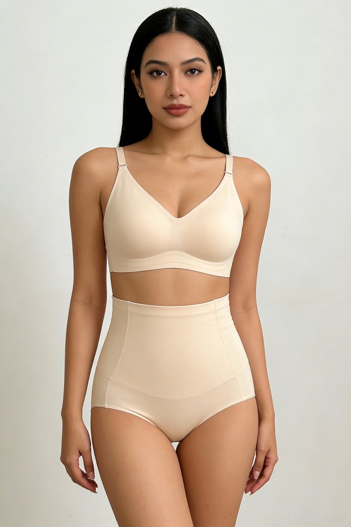 Celana Dalam Sehari-hari Wanita 5 Pcs - Mid-Waist, Nyaman Tanpa Jahitan & Fit 3D - Untuk Ukuran M L XL