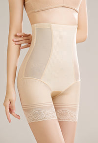 Celana Shapewear Wanita dengan Batu Vulkanik & Bahan Antibakteri - Renda Elegan, Nyaman Dipakai Seharian