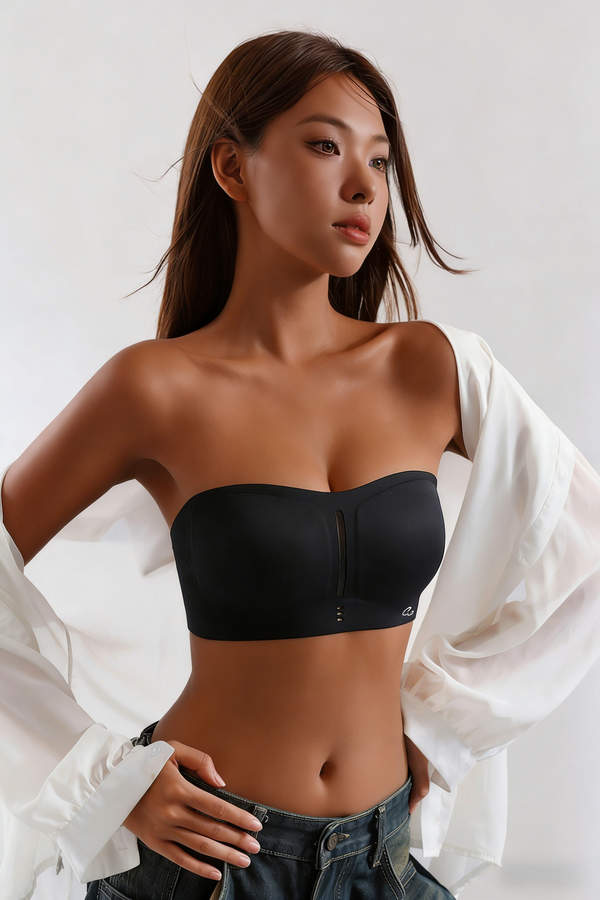 Bra Tanpa Tali / Strapless Bra - Bra Multifungsi dengan Tali Lepas-Pasang & Bahan Breathable untuk Kerja, Pesta dan Sehari-hari
