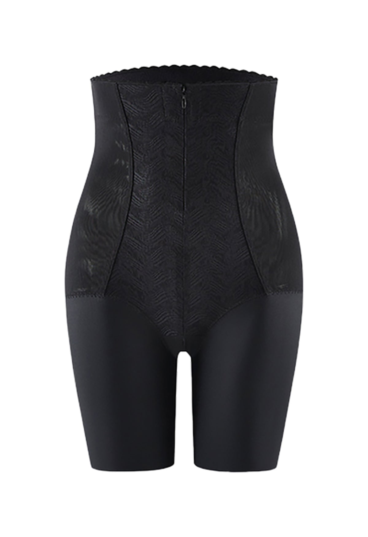Breathable High Waist Shaper Pants for Women - Nylon Spandex Tummy Control with Silk Lining