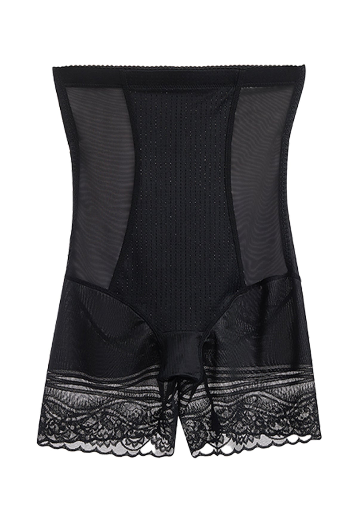 Celana Shapewear Wanita dengan Batu Vulkanik & Bahan Antibakteri - Renda Elegan, Nyaman Dipakai Seharian