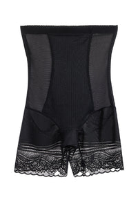 Celana Shapewear Wanita dengan Batu Vulkanik & Bahan Antibakteri - Renda Elegan, Nyaman Dipakai Seharian
